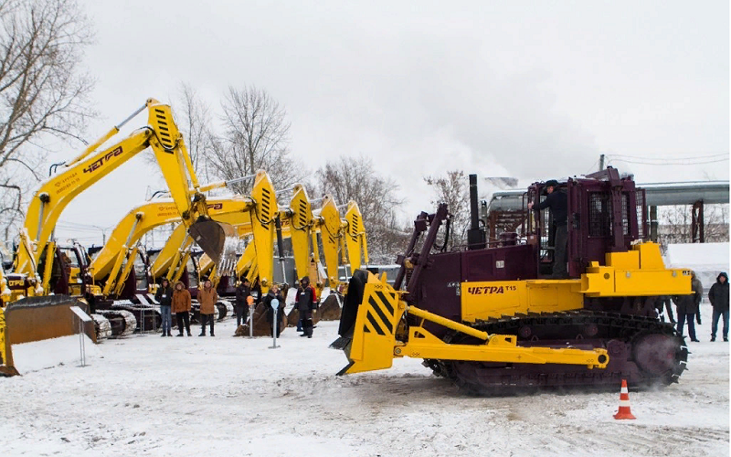 спецтехника ЧЕТРА на газомоторном топливе
